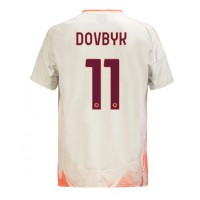 Fotbalové Dres AS Roma Artem Dovbyk #11 Venkovní 2024-25 Krátký Rukáv